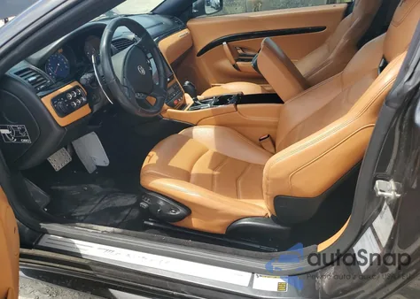 2016 Maserati Granturismo S из США, поврежденный, VIN ZAM45VLAXG0181392